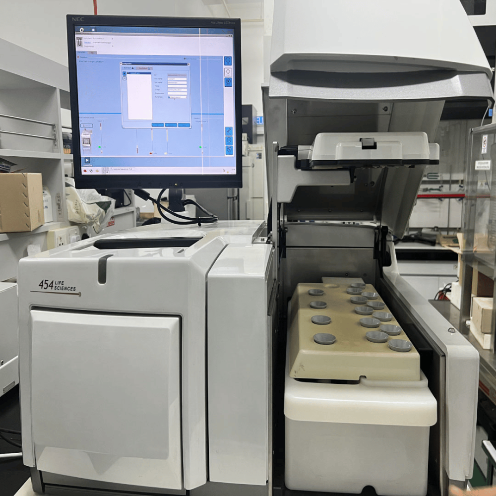 Science Bar Roche ROCHE APPLIED SCIENCE 454 LIFE SCIENCES FLX SYSTEM - Stable Arm Sdn Bhd